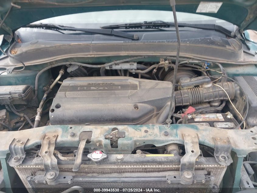 2003 Honda Pilot Exl VIN: 2HKYF18773H566592 Lot: 39943530