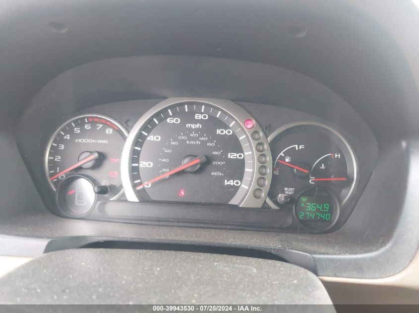 2003 Honda Pilot Exl VIN: 2HKYF18773H566592 Lot: 39943530