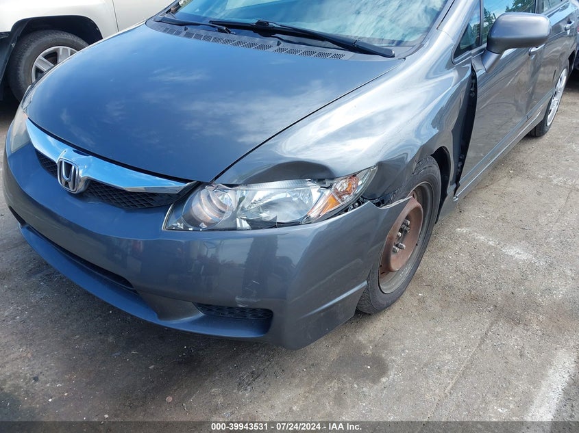 2010 Honda Civic Lx VIN: 2HGFA1F54AH571036 Lot: 39943531