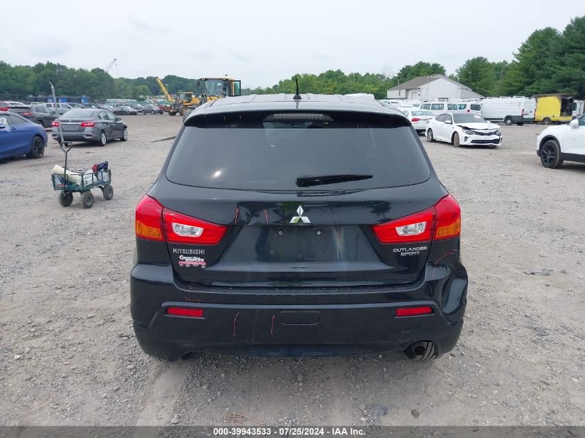 2011 Mitsubishi Outlander Sport Es VIN: JA4AP3AU3BZ011408 Lot: 39943533