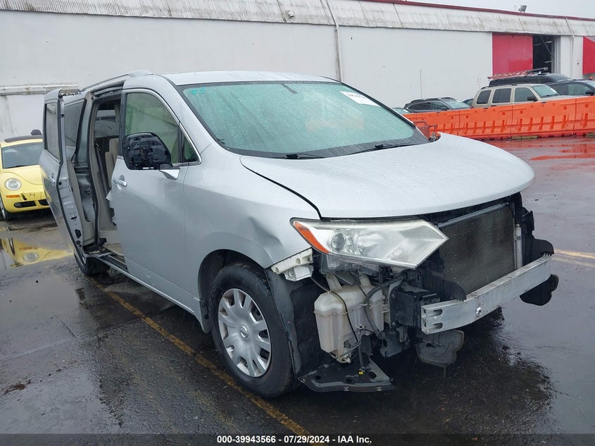 2012 Nissan Quest S VIN: JN8AE2KP8C9047714 Lot: 39943566