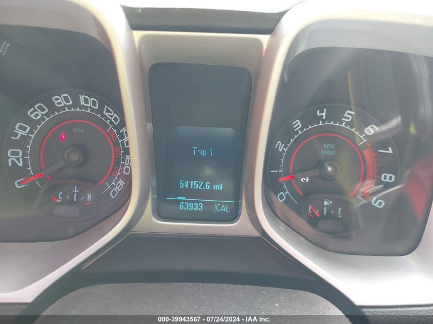 2010 Chevrolet Camaro 2Ss VIN: 2G1FT1EW7A9214181 Lot: 39943567