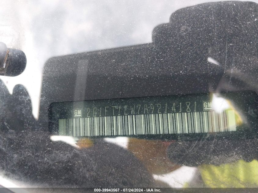 2010 Chevrolet Camaro 2Ss VIN: 2G1FT1EW7A9214181 Lot: 39943567