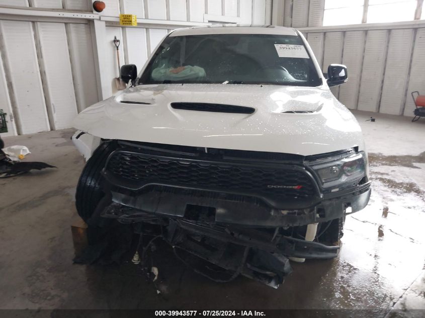 2021 Dodge Durango R/T Rwd VIN: 1C4SDHCT8MC760845 Lot: 39943577