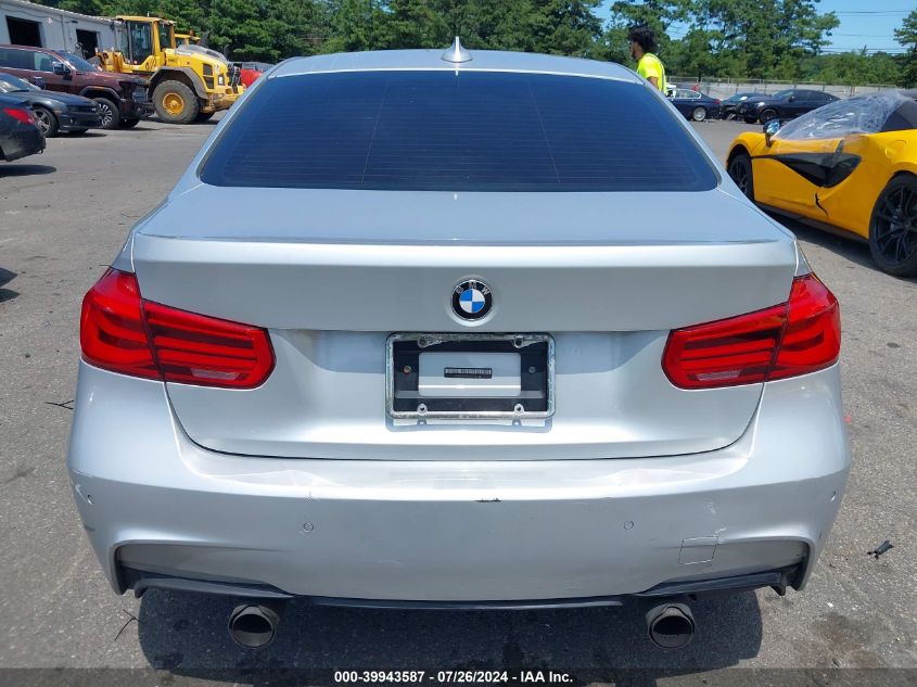 2016 BMW 340I xDrive VIN: WBA8B7G5XGNT95385 Lot: 39943587