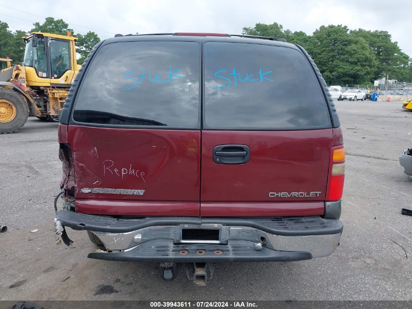 2000 Chevrolet Suburban 1500 Ls VIN: 3GNFK16T9YG130630 Lot: 39943611