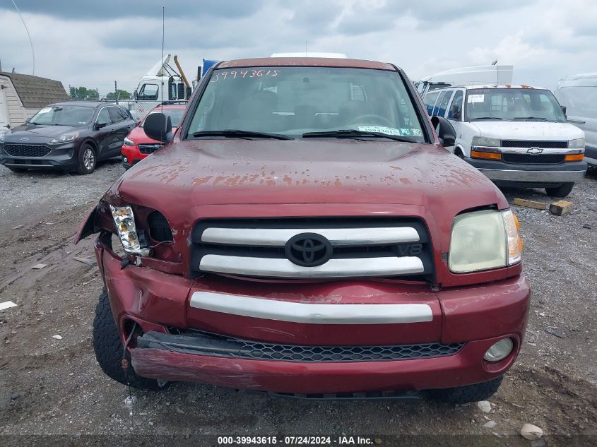 2004 Toyota Tundra Sr5 V8 VIN: 5TBDT44154S445557 Lot: 39943615