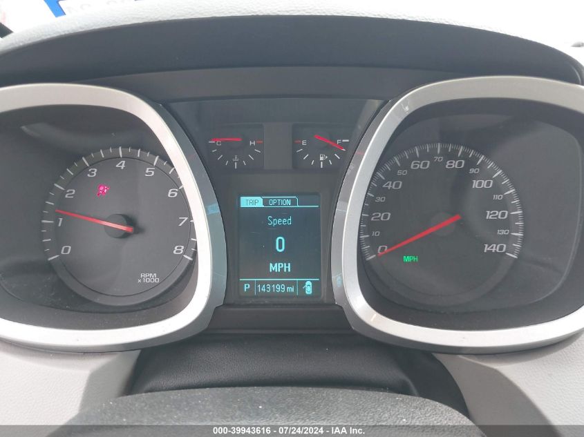 2016 Chevrolet Equinox Lt VIN: 2GNALCEK0G1166130 Lot: 39943616