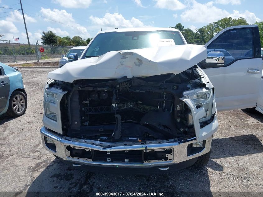 2016 Ford F150 Supercrew VIN: 1FTEW1EG5GKE53495 Lot: 39943617