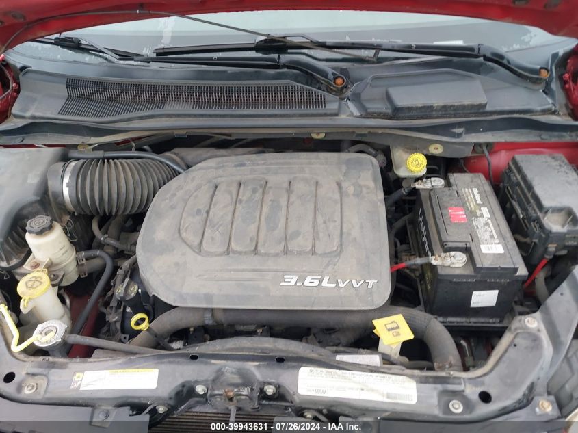 2012 Dodge Grand Caravan Sxt VIN: 2C4RDGCG8CR236337 Lot: 39943631