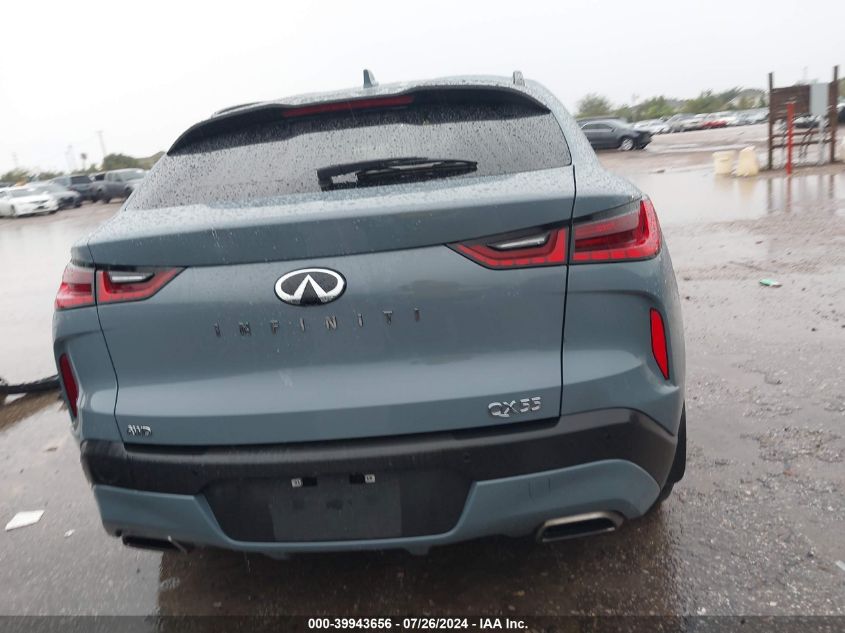 2022 Infiniti Qx55 Essential VIN: 3PCAJ5K36NF113546 Lot: 39943656