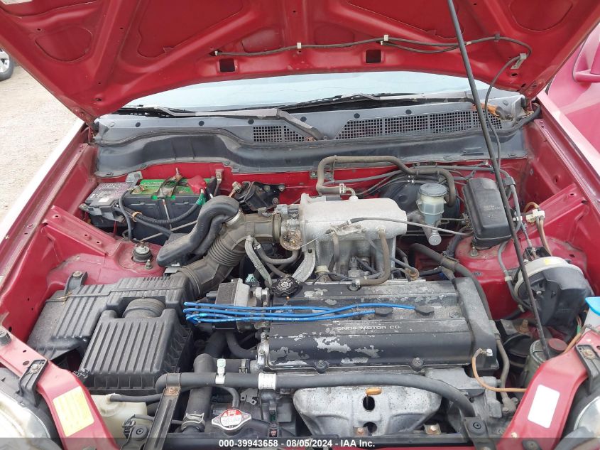 1998 Honda Cr-V Ex VIN: JHLRD1767WC068821 Lot: 39943658