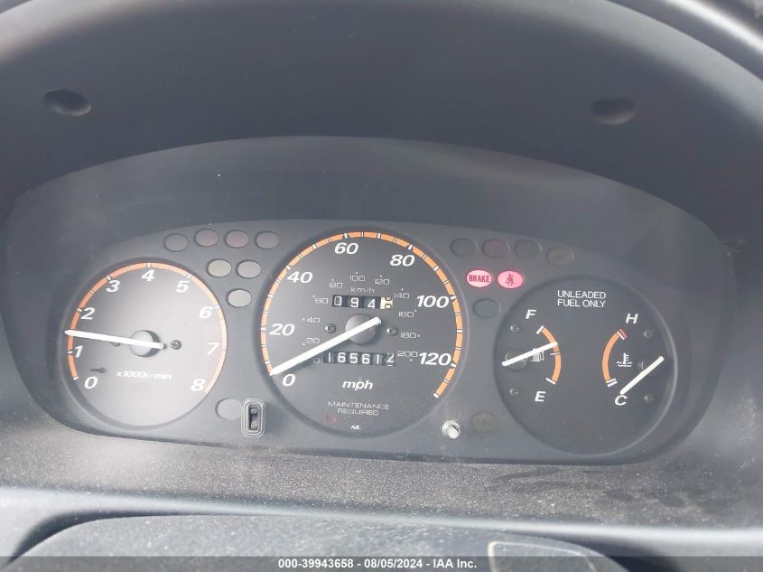 1998 Honda Cr-V Ex VIN: JHLRD1767WC068821 Lot: 39943658