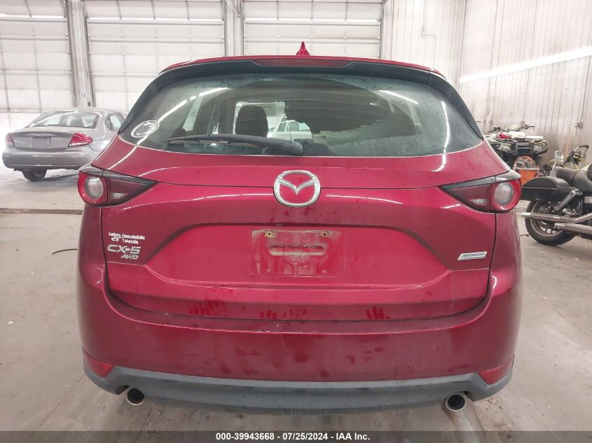 2018 Mazda Cx-5 Sport VIN: JM3KFBBM2J0467853 Lot: 39943668