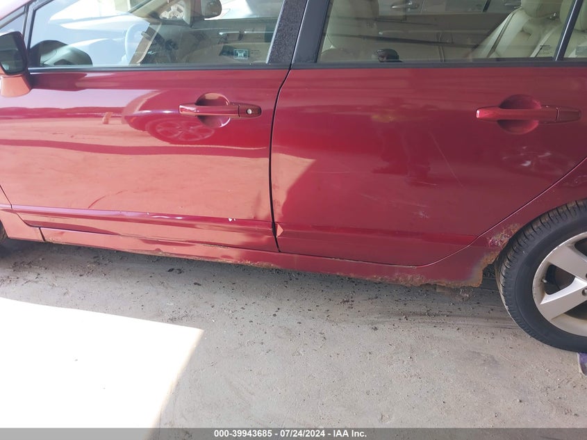 2008 Honda Civic Ex-L VIN: 1HGFA15928L013526 Lot: 39943685