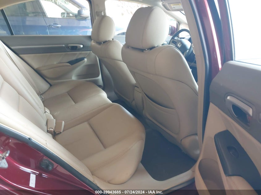 2008 Honda Civic Ex-L VIN: 1HGFA15928L013526 Lot: 39943685