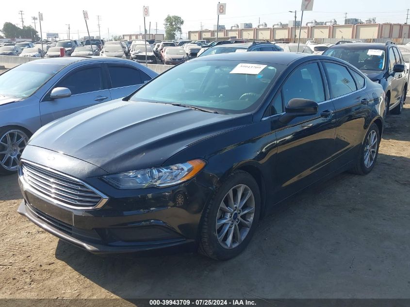 VIN 3FA6P0HD2HR183884 2017 FORD FUSION no.2