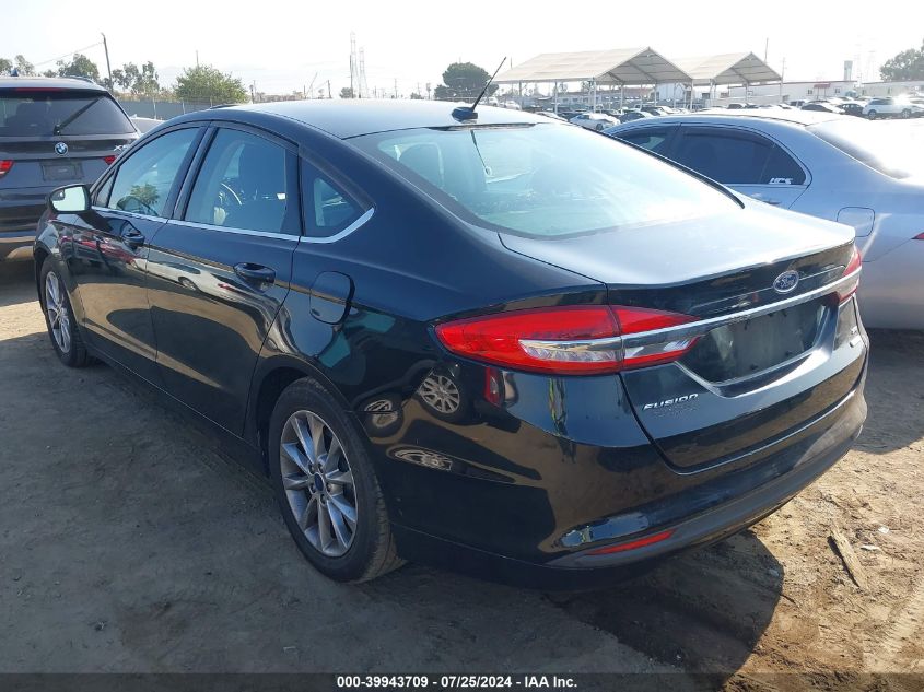 VIN 3FA6P0HD2HR183884 2017 FORD FUSION no.3