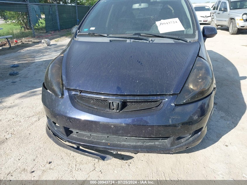 2008 Honda Fit Sport VIN: JHMGD38668S015064 Lot: 39943724