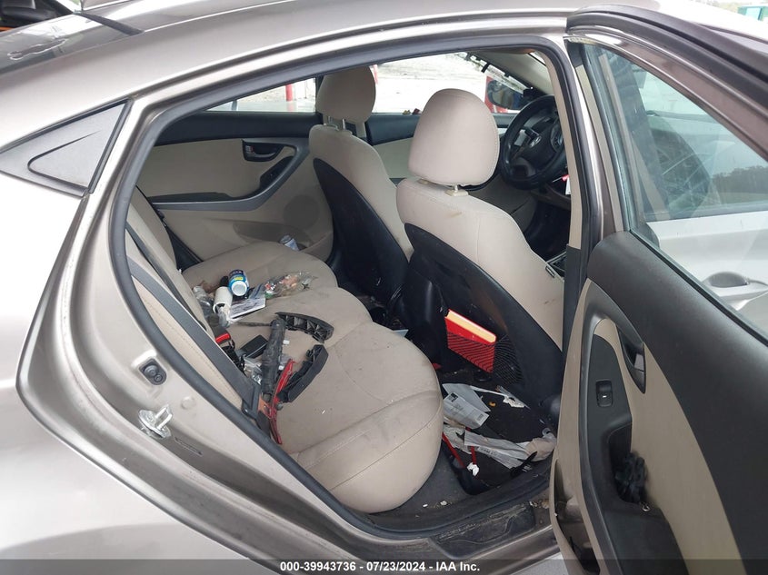 2014 Hyundai Elantra Se VIN: 5NPDH4AE2EH457933 Lot: 39943736