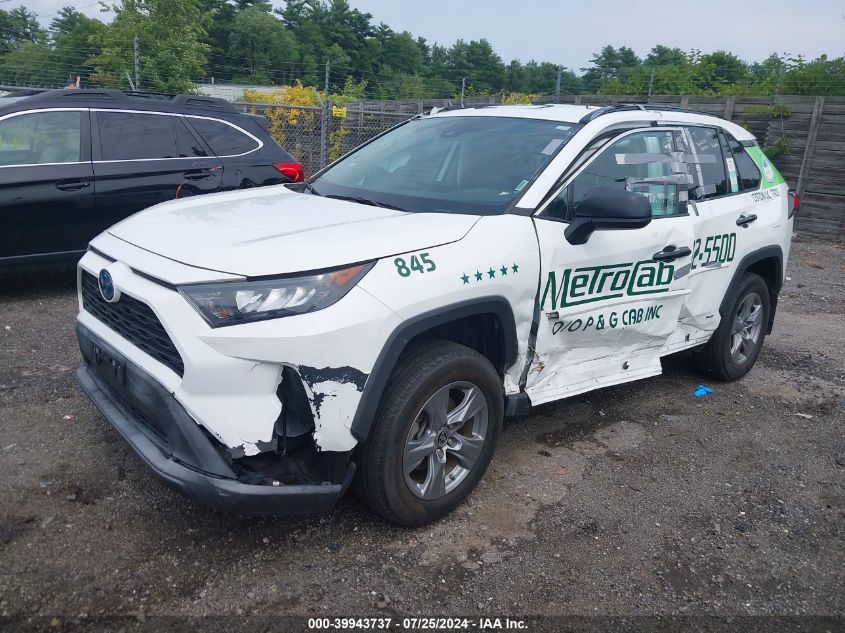 2022 Toyota Rav4 Hybrid Le VIN: 4T3LWRFV3NU057072 Lot: 39943737