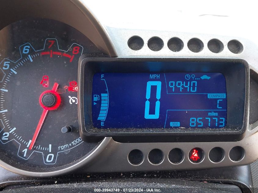 2014 Chevrolet Sonic Lt Manual VIN: 1G1JD6SB8E4141692 Lot: 39943749