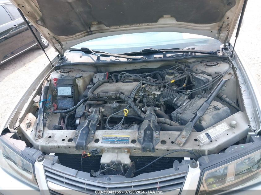 2004 Chevrolet Impala VIN: 2G1WF52EX49455697 Lot: 39943755