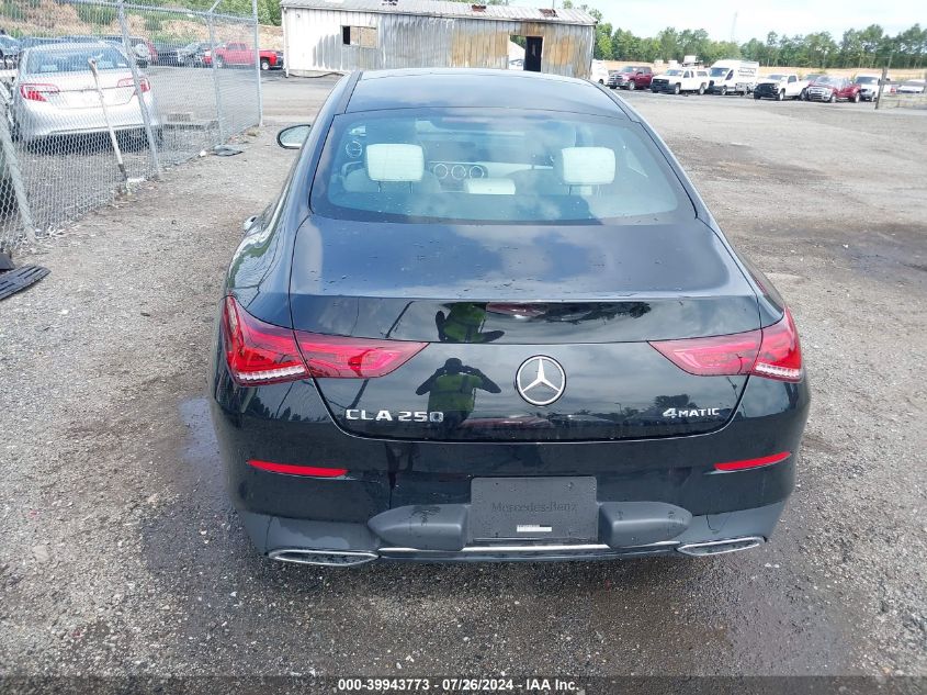 W1K5J4HBXPN414406 2023 Mercedes-Benz Cla 250 Coupe 4Matic