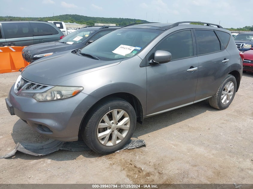 2013 NISSAN MURANO SL - JN8AZ1MU8DW204050