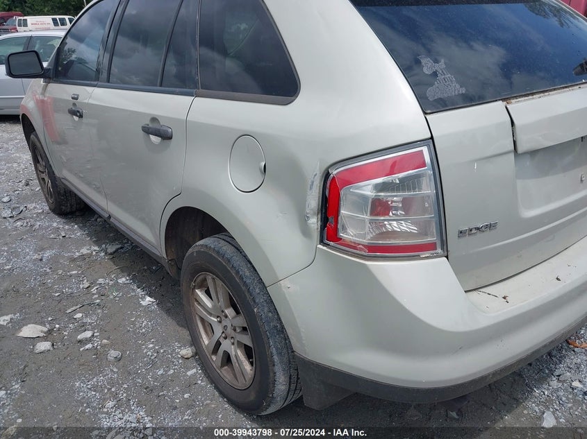 2007 Ford Edge Se VIN: 2FMDK36C07BB52959 Lot: 39943798
