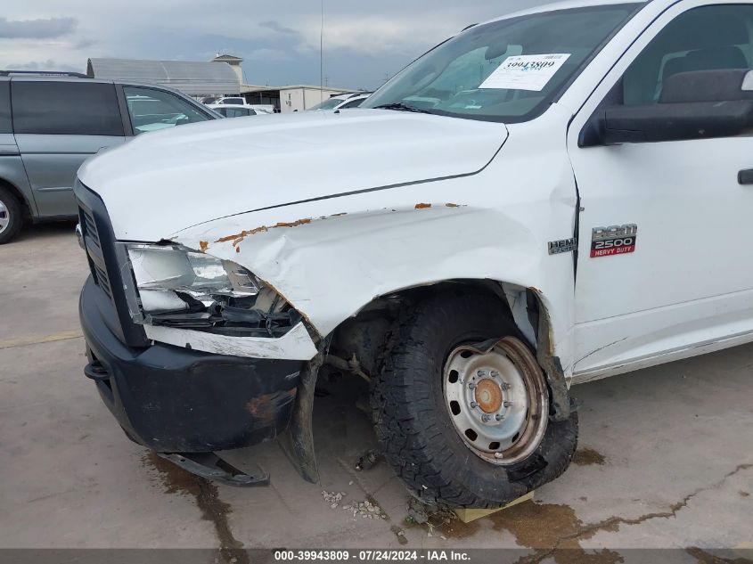 2012 Ram 2500 St VIN: 3C7WD4HT1CG325814 Lot: 39943809