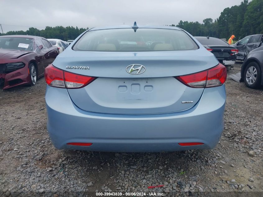 2011 Hyundai Elantra Limited (Ulsan Plant) VIN: KMHDH4AE9BU135514 Lot: 39943839