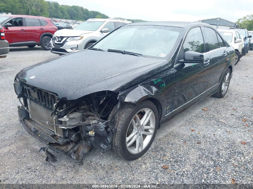 2012 Mercedes-Benz C 300 Luxury 4Matic/Sport 4Matic VIN: WDDGF8BB0CR238608 Lot: 39943874