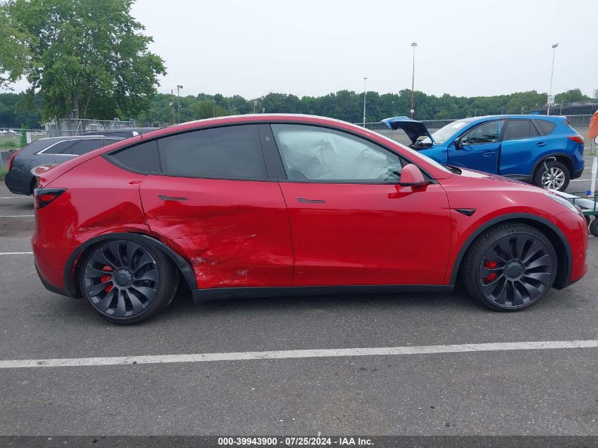 2023 TESLA MODEL Y AWD/PERFORMANCE DUAL MOTOR ALL-WHEEL DRIVE - 7SAYGDEF3PF963119