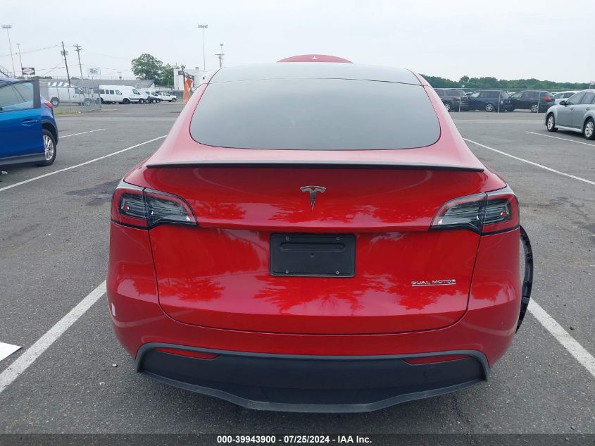 2023 Tesla Model Y Awd/Performance Dual Motor All-Wheel Drive VIN: 7SAYGDEF3PF963119 Lot: 39943900