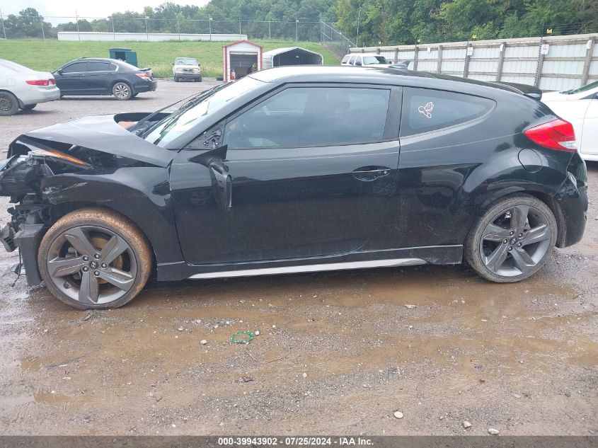 2015 HYUNDAI VELOSTER TURBO - KMHTC6AE1FU233240