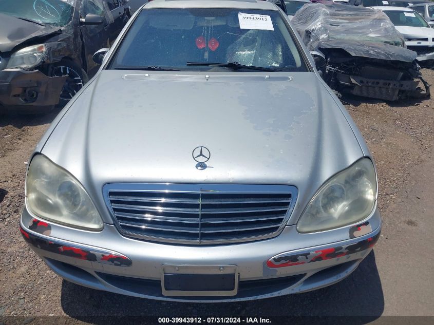 2003 Mercedes-Benz S 430 VIN: WDBNG70J43A334225 Lot: 39943912