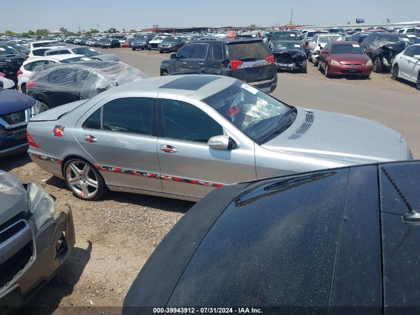 2003 Mercedes-Benz S 430 VIN: WDBNG70J43A334225 Lot: 39943912