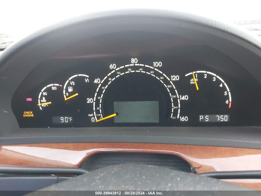 2003 Mercedes-Benz S 430 VIN: WDBNG70J43A334225 Lot: 39943912