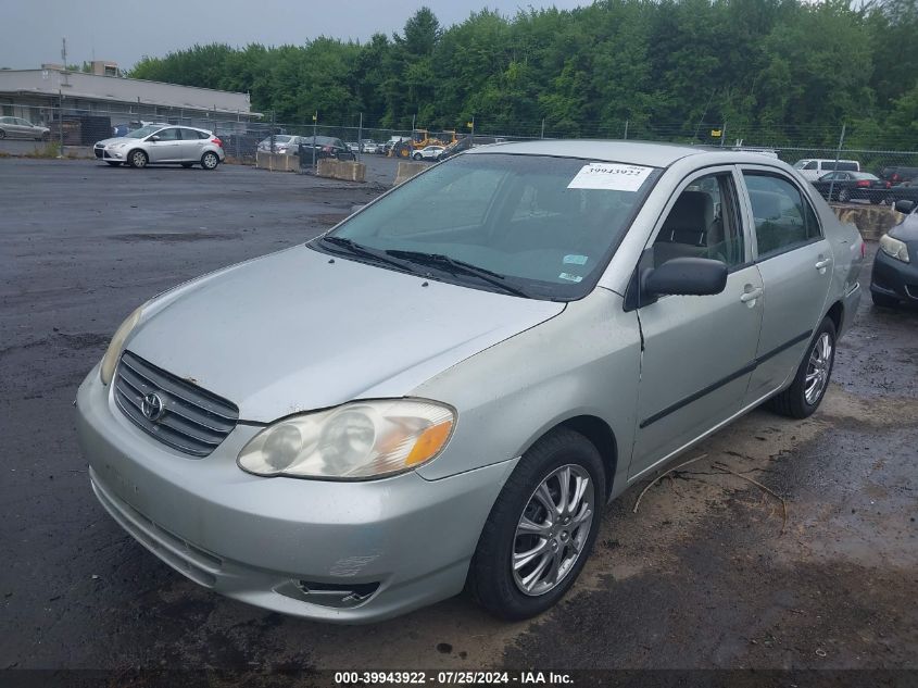 2T1BR32E93C079994 | 2003 TOYOTA COROLLA