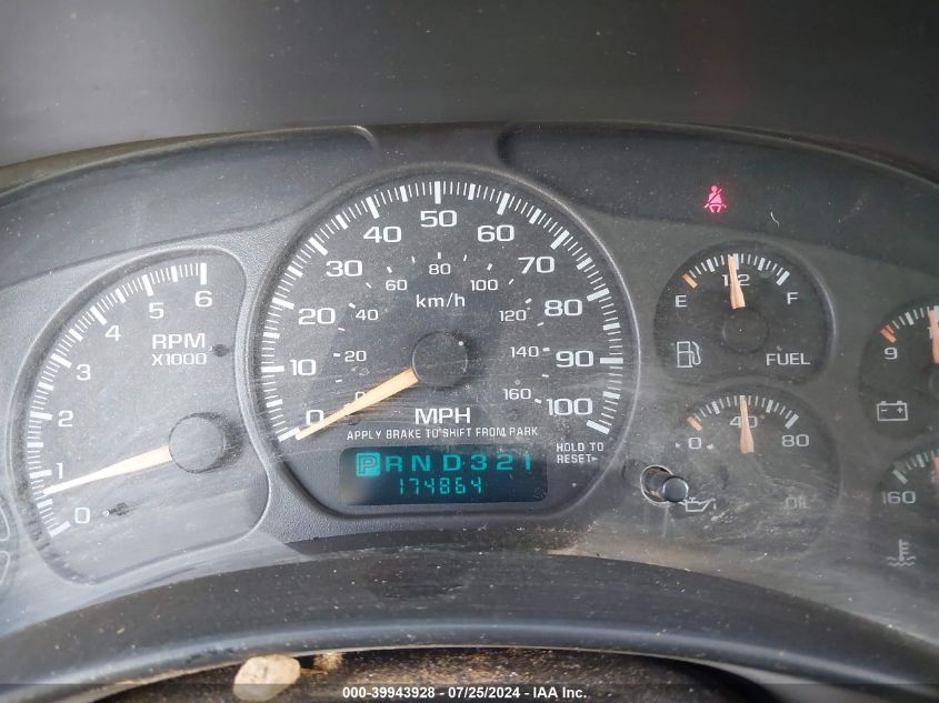 2002 Chevrolet Tahoe Ls VIN: 1GNEC13Z52R265581 Lot: 39943928