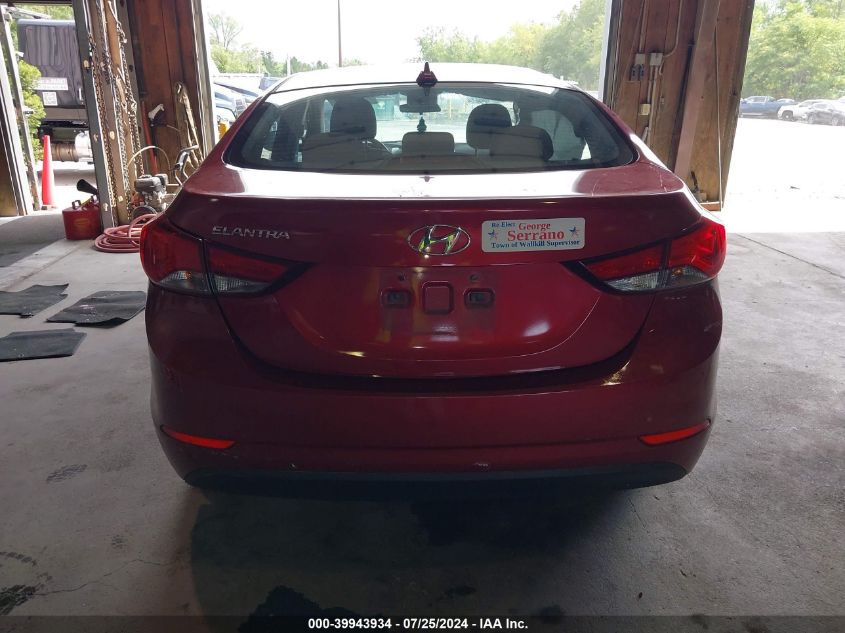 5NPDH4AE5GH762510 2016 HYUNDAI ELANTRA - Image 16