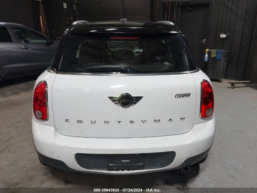 2013 Mini Countryman Cooper VIN: WMWZB3C56DWR35758 Lot: 39943935