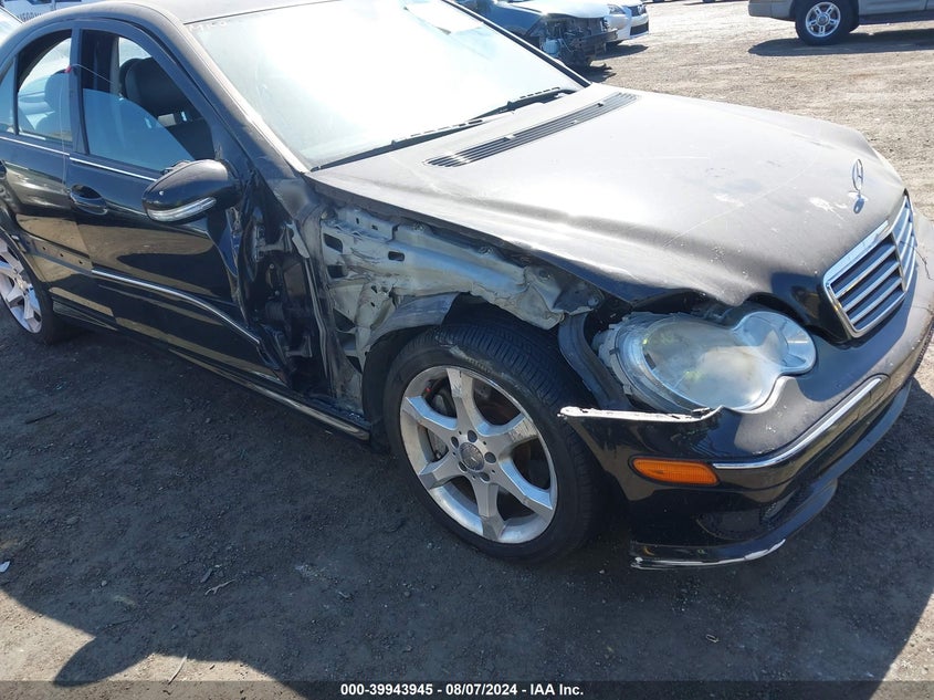 2007 Mercedes-Benz C 230 Sport VIN: WDBRF52H97F898089 Lot: 39943945