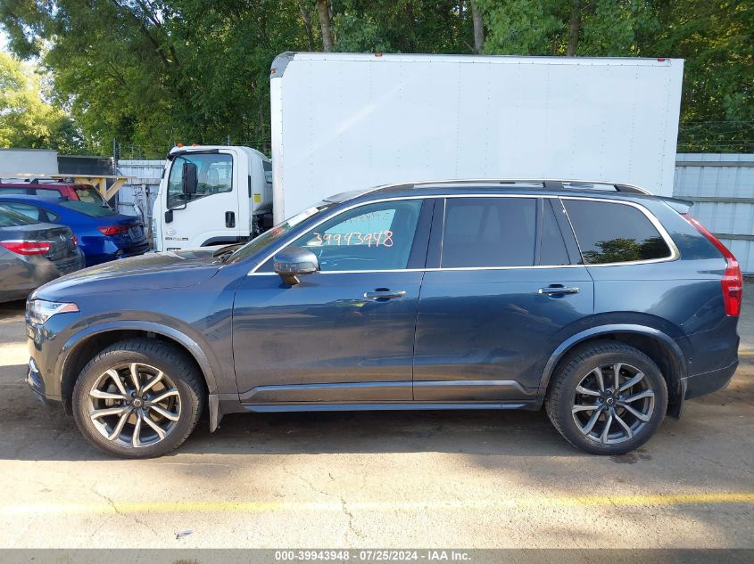 2018 Volvo Xc90 T6 Momentum VIN: YV4A22PKXJ1382368 Lot: 39943948