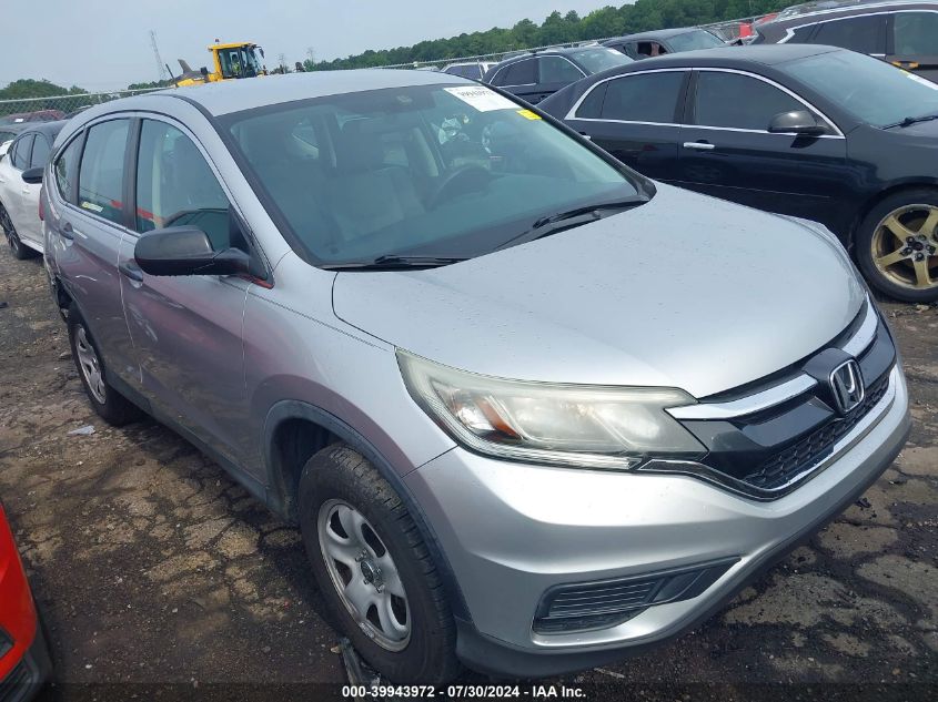 2015 Honda Cr-V Lx VIN: 3CZRM3H38FG710256 Lot: 39943972