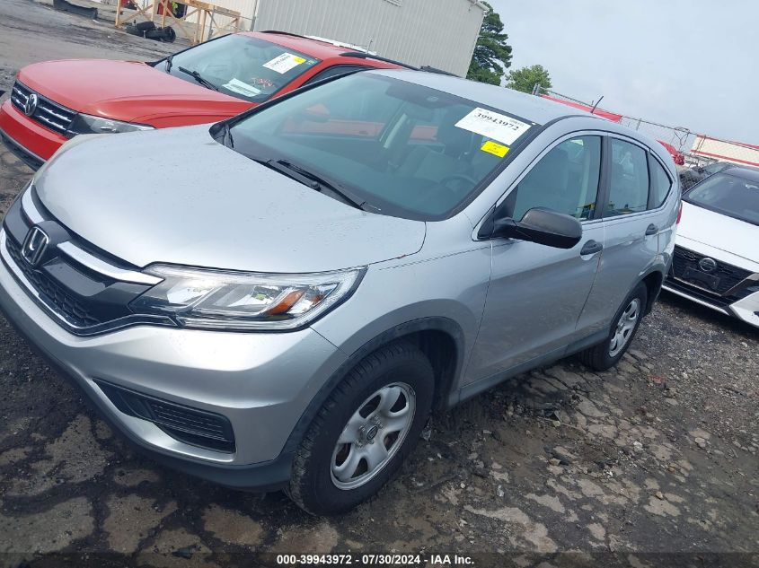 2015 Honda Cr-V Lx VIN: 3CZRM3H38FG710256 Lot: 39943972