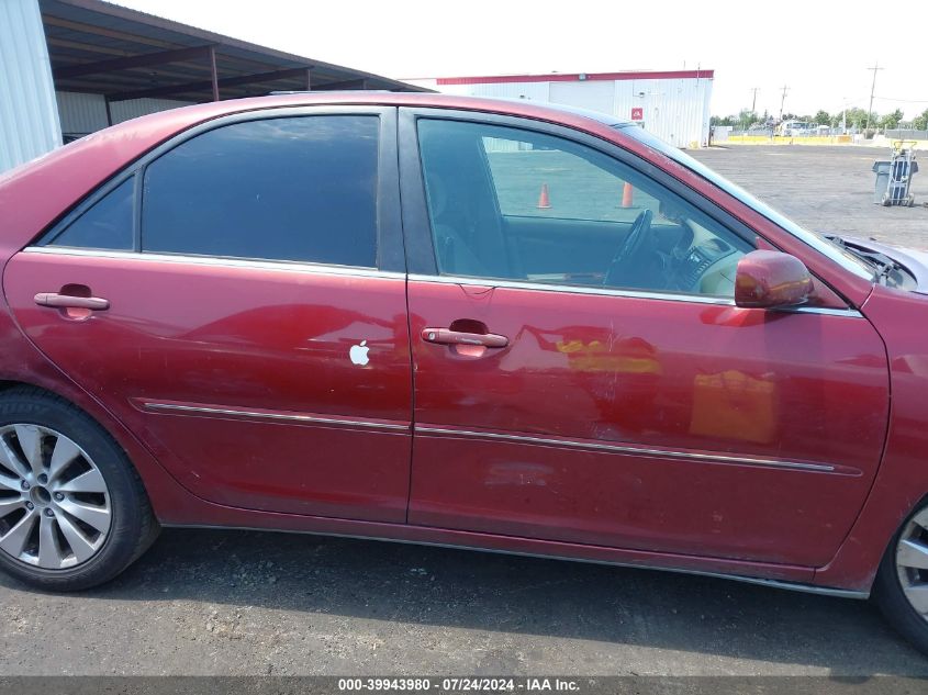 2004 Toyota Camry Xle VIN: JTDBE32K340262062 Lot: 39943980