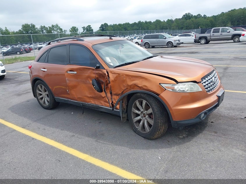 2003 Infiniti Fx35 Options VIN: JNRAS08W23X204253 Lot: 39943998