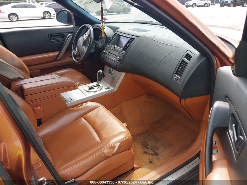 2003 Infiniti Fx35 Options VIN: JNRAS08W23X204253 Lot: 39943998